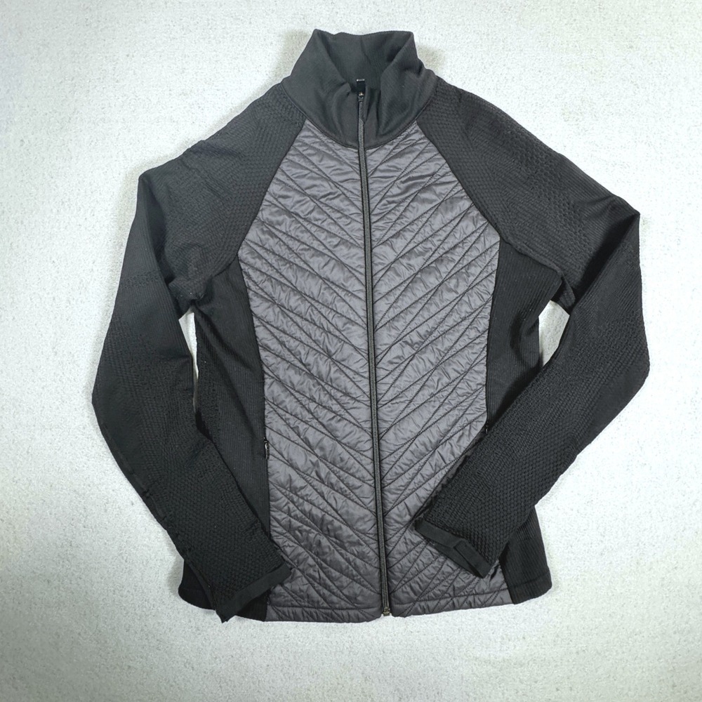 Athleta Flurry Force PrimaLoft Puffer Jacket Black Size S